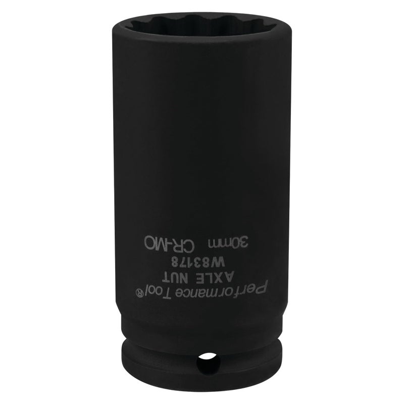 Performance Tool W83178 30mm 12 Point Axle Nut Socket - Image 1